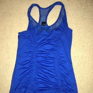 90 degree tie tank//blue